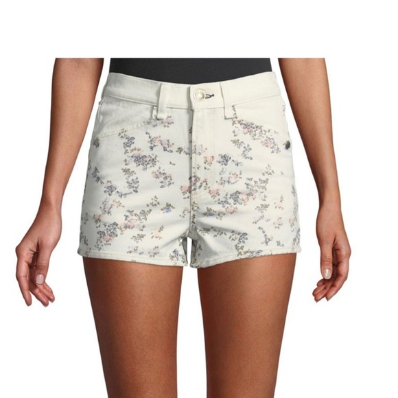Rag & Bone Ellie Denim Shorts Size 27 NEW.   52 - Picture 1 of 6